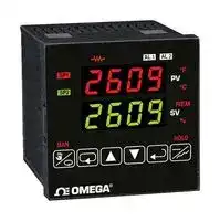 CN72053-PV1-RSP1 — Controller, Temperature/Process, Ramp/Soak, 1/4 DIN, Type B/C/E/J/K/L/N/R/S/T/Pt100/Pt1000/RTD