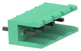 1-282822-0: Terminal Block, Header, 5 mm, 10 Ways, 15 A, 300 V, Through Hole Vertical