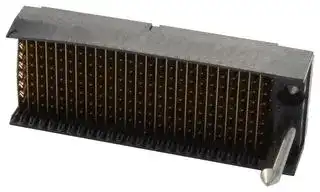 74062-2504: Connector, VHDM 74062, 200 Contacts, 2 mm, Header, Press Fit, 8 Rows
