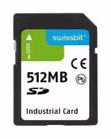 SFSD0512L1AS1TO-E-ME-231-STD: Flash Memory Card, SLC, SD Card, 512 MB