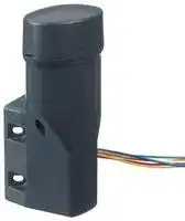 LD6A-0WQB — Signal Indicator Accessory, Base Module, Wall Mount, Steady, Black, LD6A Series