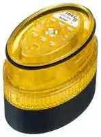 LD9Z-6ALB-Y: LED Module, Yellow, Flashing / Steady, 24VAC / 24VDC, IP65, Black