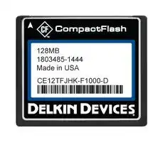 CE12TFJHK-F1000-D: Flash Memory Card, SLC, Compact Flash Card, Type I, 128 MB, C400 Series