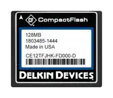 CE12TFJHK-FD000-D: Flash Memory Card, SLC, Compact Flash Card, Type I, 128 MB, C400 Series