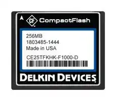 CE25TFKHK-F1000-D: Flash Memory Card, SLC, Compact Flash Card, Type I, 256 MB, C400 Series