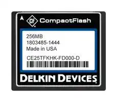 CE25TFKHK-FD000-D: Flash Memory Card, SLC, Compact Flash Card, Type I, 256 MB, C400 Series