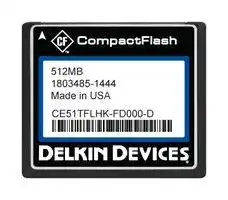 CE51TFLHK-FD000-D: Flash Memory Card, SLC, Compact Flash Card, Type I, 512 MB, C400 Series