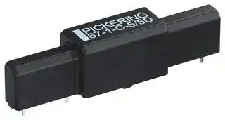 67-1-C-12/5: Reed Relay, SPDT, 12 VDC, 67 Series, PCB, 150 ohm, 3 A