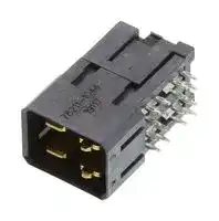 78211-1044: Connector, Impact 78211, 4 Contacts, 5.2 mm, Header, Press Fit, 2 Rows
