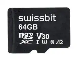 SFSD064GN1AM1TB-E-IK-22P-STD: Flash Memory Card, 3D pSLC, MicroSDHC Card, 64 GB