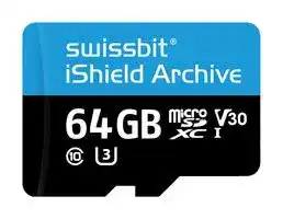 SFSD064GN1PT1TB-I-7G-07P-SW6: Flash Memory Card, 3D pSLC, MicroSDXC Card, UHS-I, Class 10, Video Class 30, 64 GB