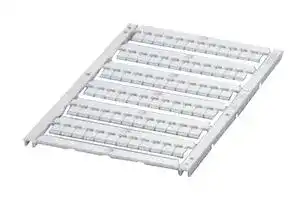 0828744: Terminal Block Marker, Marker Strip, Phoenix Contact Modular Terminal Blocks, Blank (No Legend)