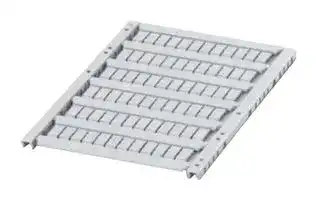 0829249: Terminal Block Marker, Marker Strip, Phoenix Contact Modular Terminal Blocks, Blank (No Legend)