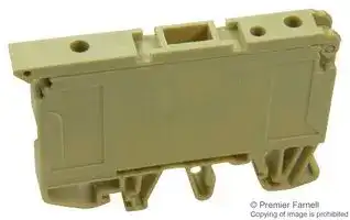 SPC11912.: Fuseholder, Fuse Terminal, DIN Rail, 500V, 6.3A, 5 x 20mm, 5 x 25mm, Screw