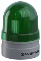 26022060: Beacon, LED, Green, EVS/Flash/TwinFlash, 230 VAC, 62 mm x 85 mm, IP66
