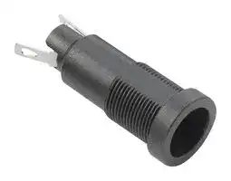 85100001009: Fuseholder, Cartridge, 1 Fuse, 10 A, 250 VDC, 5mm x 20mm, Quick Connect