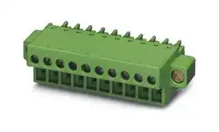 1850958: Pluggable Terminal Block, w/ Flange, 3.81 mm, 12 Ways, 1.5 mm², Screw