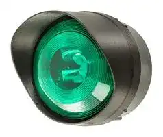 LED-TL-01-04: Traffic Light, Flashing, -25 °C to 55 °C, 20 V, 104 mm H, LED TL Series, Green