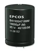 B43543A5477M000: Electrolytic Capacitor, Snap-in, 470 µF, 450 V, ± 20%, Snap-In, 3000 hours @ 105°C