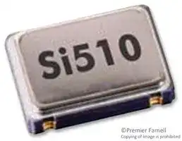 510ABA100M000AAG: Oscillator, 100 MHz, 50 ppm, SMD, 7mm x 5mm, 3.3 V, Si510 Series