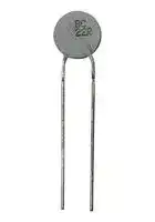 PTCCL05H150HBE: PTC Thermistor, 1.9 kohm, Through Hole, 0°C to 70°C, 265V, PTCCL-265V Series
