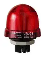 81611055.: Beacon, LED, Red, Blinking, 24 VAC/DC, 75 mm x 97 mm, IP65