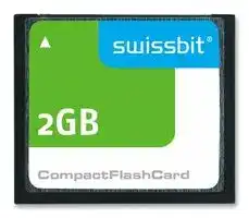 SFCF2048H2BU2TO-I-MS-527-STD: Flash Memory Card, Compact Flash Card, Type I, 2 GB