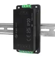 AE40B-UW-S24-DIN: Isolated DIN Rail Mount DC/DC Converter, 6:1, 40 W, 1 Output, 24 VDC, 1.67 A