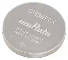 CR3677X: Battery, 3 V, 36.5mm Coin Cell, Lithium Manganese Dioxide, 2 Ah, Pressure Contact, 1