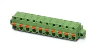 1939756: Pluggable Terminal Block, 7.62 mm, 3 Ways, 2.5 mm², Push In