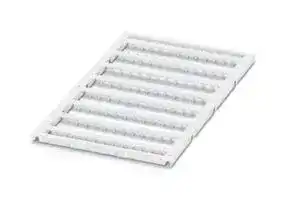 0822945: Terminal Block Marker, White, Marker Sheet