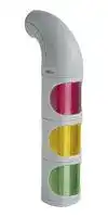 89408068.: Beacon, LED, Green/Red/Yellow, Steady, 230 VAC, 85 mm x 394 mm, IP65/69K