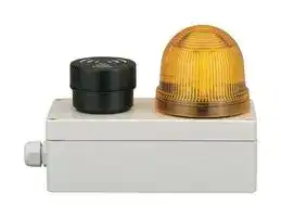 97510903.: Surface Housing, Signal Indicator, 2 Fold, Polycarbonate/ABS, Grey, IP65, 186 x 78 x 55 mm