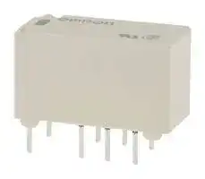 G6S-2-DC24: Signal Relay, 24 VDC, DPDT, 2 A, G6S Series, Through Hole, Non Latching