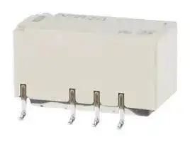 G6S-2F-Y-DC24: Signal Relay, 24 VDC, DPDT, 2 A, G6S Series, Surface Mount, Non Latching