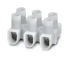 3240676: Panel Mount Barrier Terminal Block, 2 Row, 3 Ways, 18 AWG, 10 AWG, 10 mm, 41 A