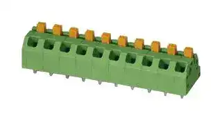 1071045: Wire-To-Board Terminal Block, 5 mm, 2 Ways, 24 AWG, 16 AWG, 1.5 mm², Push In
