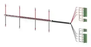 3KC9830-4: Power Supply Cable, 3KC Series Transfer Switching Equipment