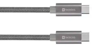 2.700274: USB Cable, Type C Plug to Type C Plug, 2 m, 6.6 ft, USB 2.0, Space Grey