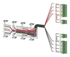 3KC9831-1: Power Supply Cable, 3KC Series Transfer Switching Equipment