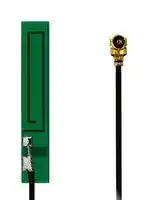 ECHO35/0.1M/IPEX/S/S/17: Embedded Antenna, PCB, 2G/3G/4G, 1.71 GHz to 2.7 GHz, 2 dBi, Linear, UFL/I-Pex Connector