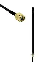 TANGO9/1.5M/SMAM/S/S/20: Antenna, Omni-Directional, Whip, ISM, 433 MHZ, 3 dBi, Linear Vertical, SMA Connector