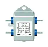 B84111F0000B030: Power Line Filter, General Purpose, 250 VAC, 3 A, Single Phase, 1 Stage, Chassis Mount