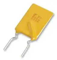 30R090UPR: Resettable Fuse, PPTC, POLY-FUSE 30R Series, 30 VDC, 900 mA, 1.8 A, 5.9 s, Rectangular