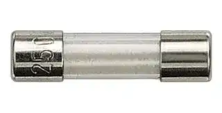 5TG8302: Fuse, Cartridge, Glass, 1.6 A, 250 V, 5 mm x 25 mm
