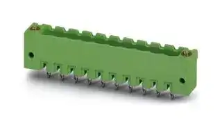 1898648: Terminal Block, w/Flange, Header, 5.08 mm, 3 Ways, 12 A, 320 V, Press Fit Vertical