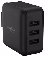 1001-0139: AC USB Power Supply Travel Charger, PC (Polycarbonate) Body, US Plug, Euro Plug, UK Plug, 0.5A, 240V