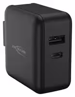 1001-0140: AC USB Power Supply Travel Charger, PC (Polycarbonate) Body, US Plug, Euro Plug, UK Plug, 1A, 240V