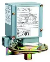 9012GAW1.: Pressure Switch, Differential, 1/4"-18 NPTF, 0.2 psi, 10 psi, SPDT, 120 V