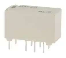 G6S-2-Y-DC4.5: Signal Relay, 4.5 VDC, DPDT, 2 A, G6S Series, Through Hole, Non Latching
